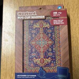 Multicolor Rug USB Cup Warmer -